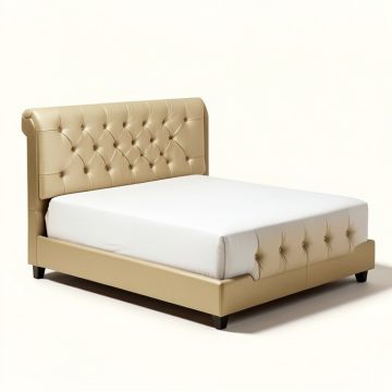 Hollenbeck King Tufted Low Profile Standard Bed (synthetic illustration; no displayed measurements)
