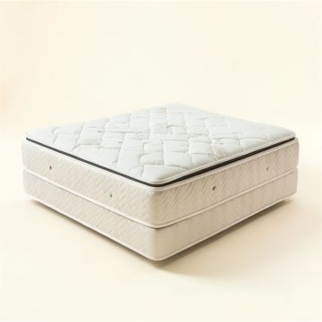 Serta Elkins 11 '' Firm Innerspring Mattress And Box Spring Set (synthetic illustration; no displayed measurements)