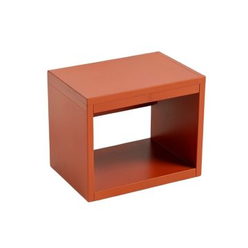 Hazel Arc Empty Coffee-Station Organizer - Terracotta (synthetic illustration; no displayed measurements)