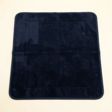 Hazel Brook Bath Mat - Navy (synthetic illustration; no displayed measurements)
