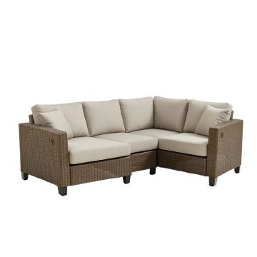 Strader 4 Piece Sofa Seating Group With Cushions