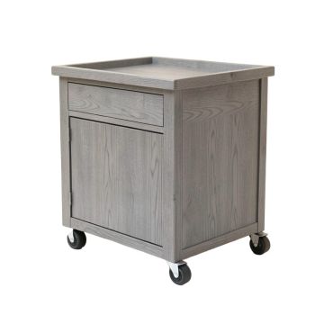 Meadow Branch Empty Rolling Workshop Cart - Gray