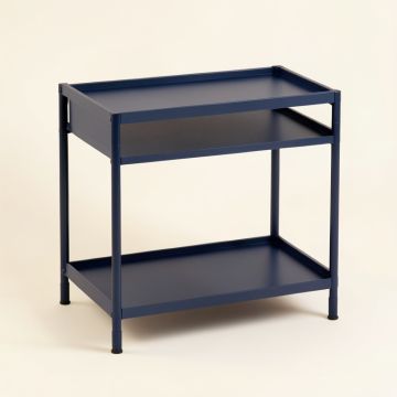 Heath Bridge Empty Countertop Canister Rack - Navy (synthetic illustration; no displayed measurements)