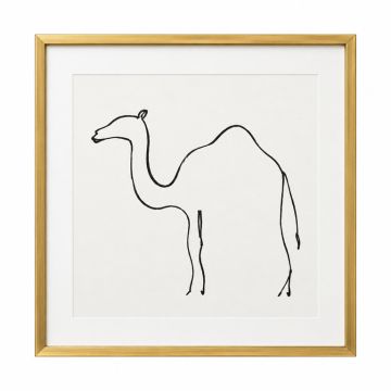 Camel By Pablo Picasso - Picture Frame Print On Paper