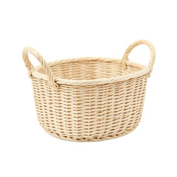 Spruce Arc Empty Storage Basket - Cream