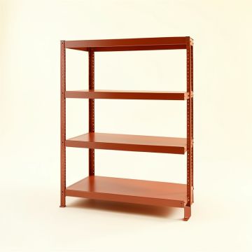 Clay Dale Desktop Shelving Unit - Terracotta (synthetic illustration; no displayed measurements)