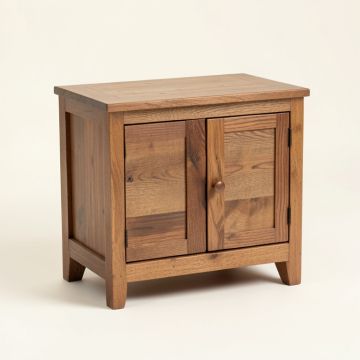 Hadley End Table With Storage (synthetic illustration; no displayed measurements)