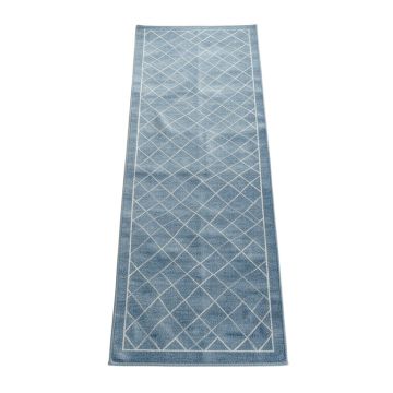 Cedar Branch Narrow Runner Rug - Blue (synthetic illustration; no displayed measurements)