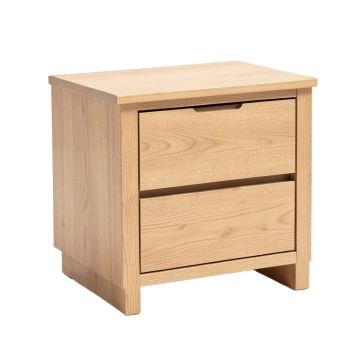 Cantle 2 - Drawer Nightstand In Light Brown (synthetic illustration; no displayed measurements)