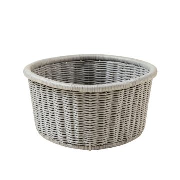 Ash Branch Empty Storage Basket - Gray