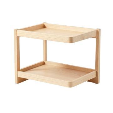 Cove Bridge Empty Countertop Canister Rack - Beige