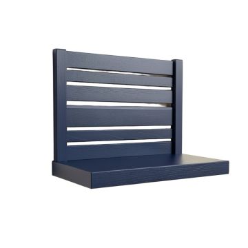 Heath Crest Wall-Mounted Entryway Organizer Shelf - Navy