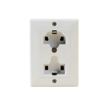 Adorne 2-Gang Duplex Outlet Wall Plate