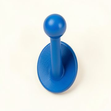 Summit Arc Wall-Mounted Robe Hook - Blue (synthetic illustration; no displayed measurements)