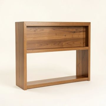 Tomi Queen Bookcase Headboard (synthetic illustration; no displayed measurements)