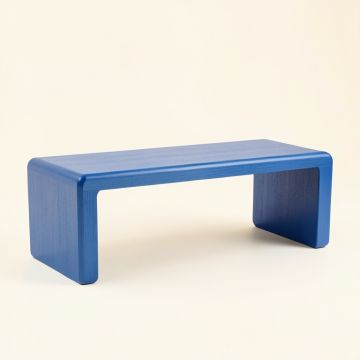 Brook Dell Indoor Bench - Blue (synthetic illustration; no displayed measurements)