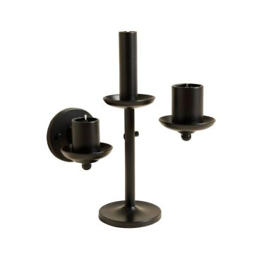 2 Piece Metal Wall Sconce Set
