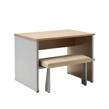 Elyssa Reversible Desk With Bench