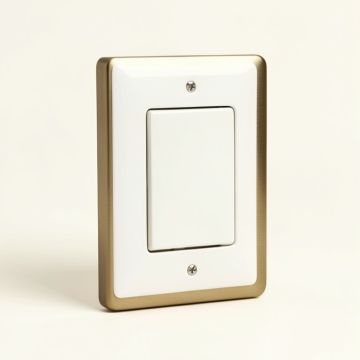 Classic Beaded 1-Gang Rocker Wall Plate (synthetic illustration; no displayed measurements)