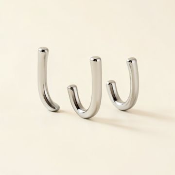 Denning Shower Curtain Hooks (synthetic illustration; no displayed measurements)