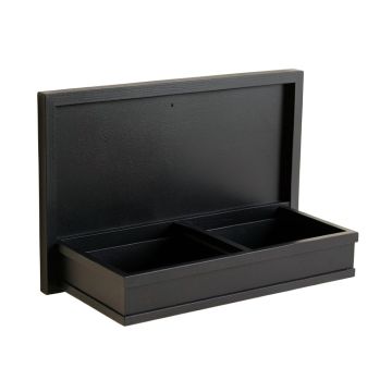 Stone Arc Empty Wall-Mounted Tool Organizer Panel - Black