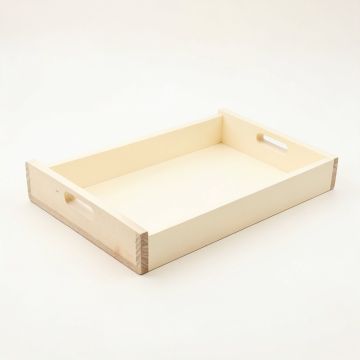 Maple Branch Serving Tray - Cream (synthetic illustration; no displayed measurements)