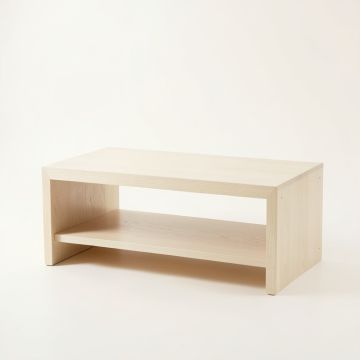Olive Arc Coffee Table - Ivory (synthetic illustration; no displayed measurements)