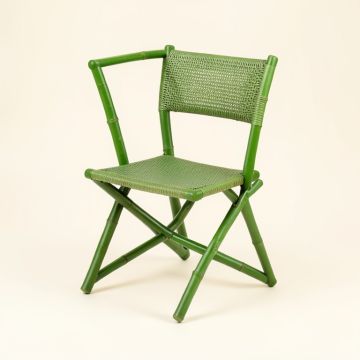 Juniper Branch Folding Outdoor Chair - Green (synthetic illustration; no displayed measurements)
