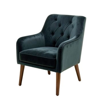 Edim Tufted Velvet Dining Chair