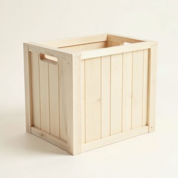 Pine Crossing Closed Outdoor Storage Box - Ivory (synthetic illustration; no displayed measurements)