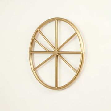 Golden Geos 1 Wall Decor (synthetic illustration; no displayed measurements)