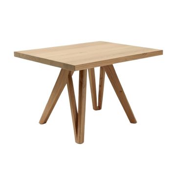 Linden Dining Table (synthetic illustration; no displayed measurements)