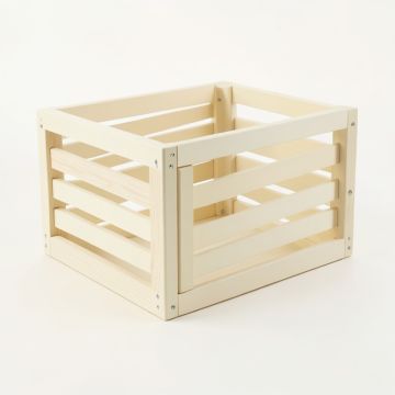 Summit Bend Empty Furniture-Style Pet Crate - Cream (synthetic illustration; no displayed measurements)