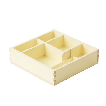 Field Arc Empty Pantry Drawer Organizer Insert - Ivory (synthetic illustration; no displayed measurements)