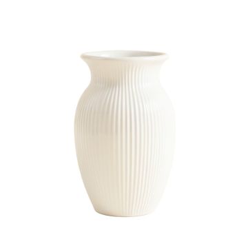 Heath Crest Empty Decorative Vase - White (synthetic illustration; no displayed measurements)
