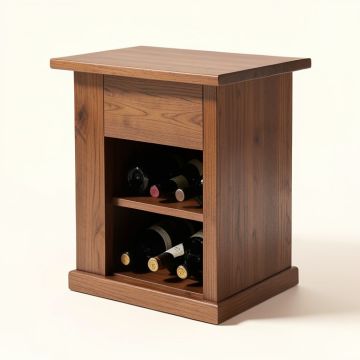 Aarv Bar With Wine Storage (synthetic illustration; no displayed measurements)