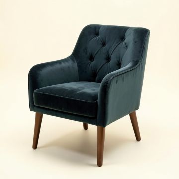 Edim Tufted Velvet Dining Chair (synthetic illustration; no displayed measurements)