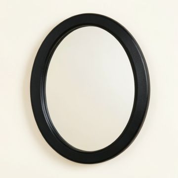 Sage Bridge Framed Wall Mirror - Black (synthetic illustration; no displayed measurements)