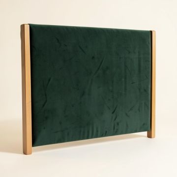Upholstered Wingback Headboard (synthetic illustration; no displayed measurements)