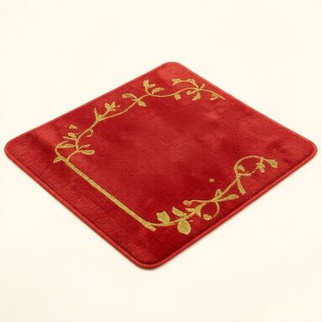 Jingle All The Way Memory Foam Bath Rug (synthetic illustration; no displayed measurements)