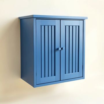 Sage Dell Wall-Mounted Laundry Cabinet - Blue (synthetic illustration; no displayed measurements)