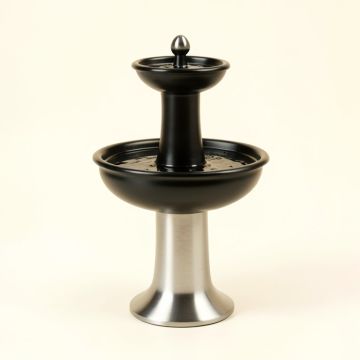 Metal Envirascape Relaxation Fountain With Light (synthetic illustration; no displayed measurements)