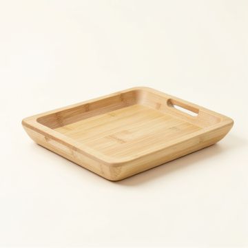 Oak Bridge Serving Tray - Beige (synthetic illustration; no displayed measurements)