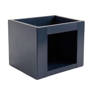 Lake Bend Empty Furniture-Style Litter Enclosure - Navy