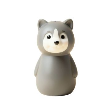 Skunk And Bubbles Ceramic Night Light