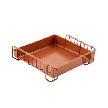 Oak Branch Empty Under-Desk Cable Tray - Terracotta