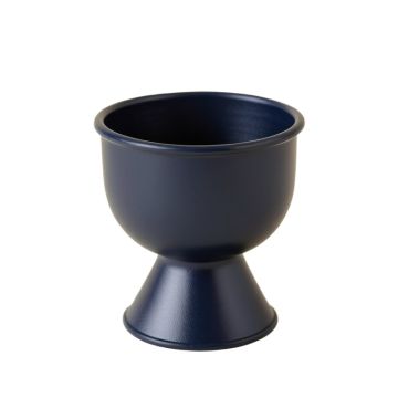 Wren Bluff Empty Candle Holder - Navy