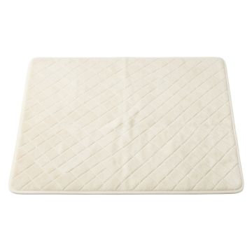 Ash Canyon Bath Mat - Cream