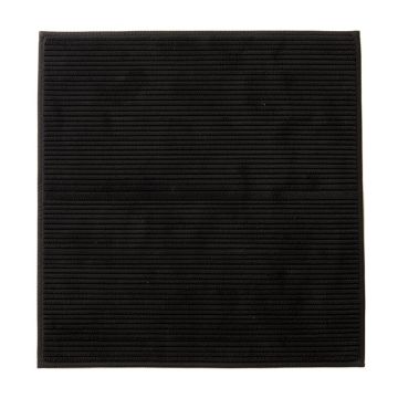 Spruce Branch Bath Mat - Black