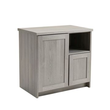 Holly Crossing Freestanding Laundry Folding Counter - Gray
